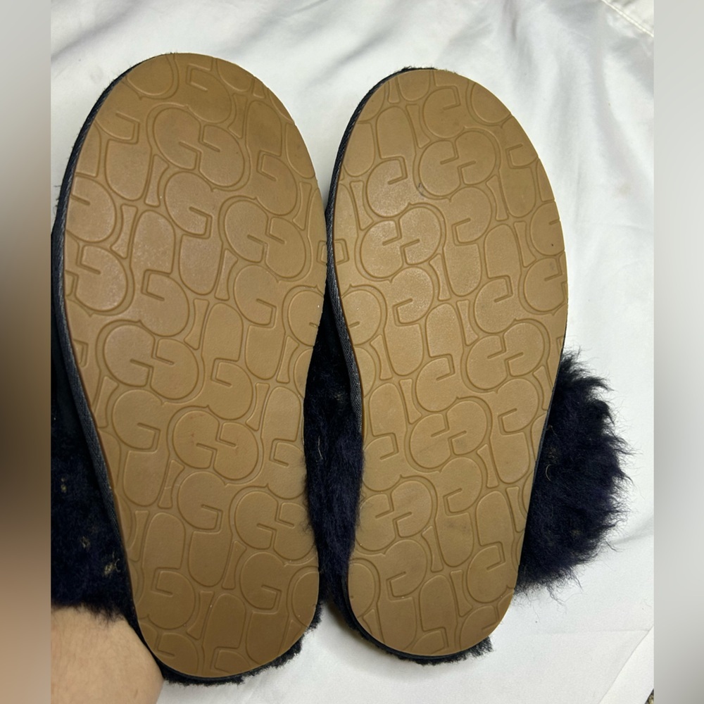 UGG Australia Women's Scuff Sis Slippers Black Size 5 - Picture 5 of 7
